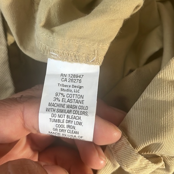 Nili Lotan East Hampton Desert Sand Side Stripe Pants - Picture 11 of 11